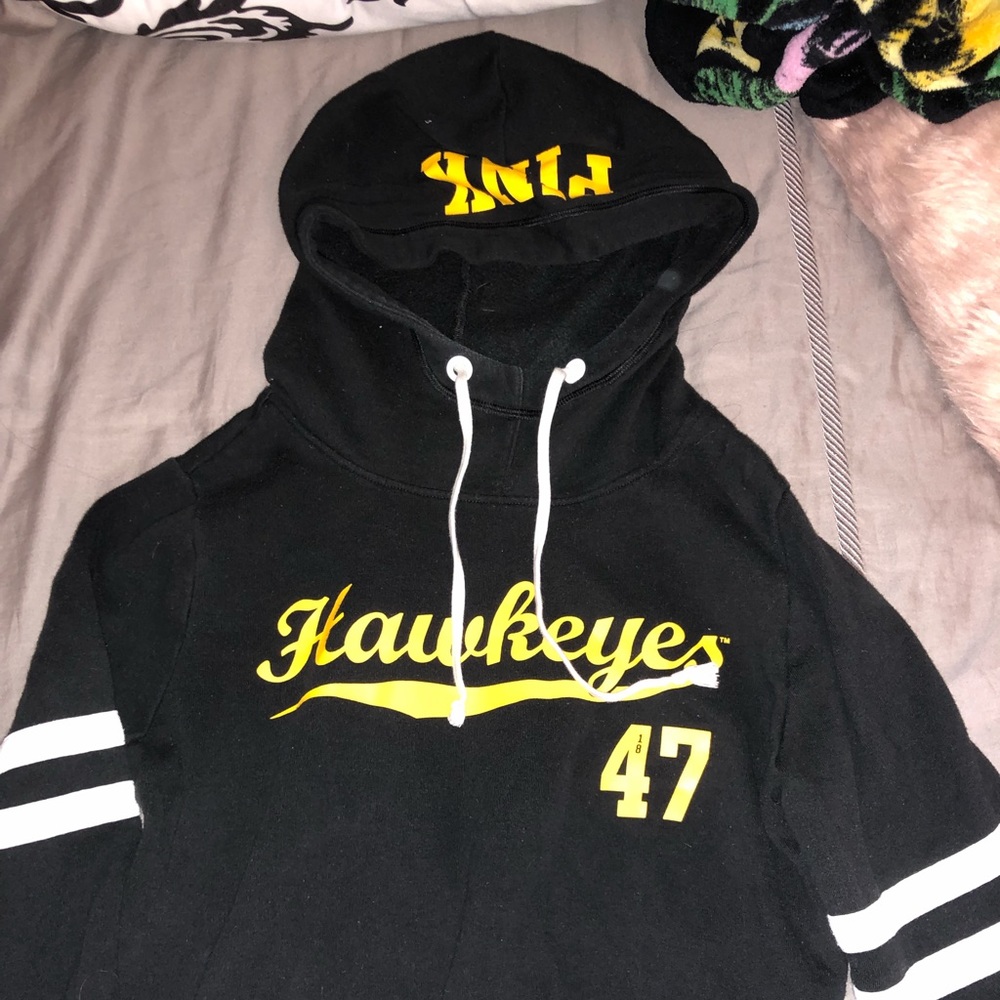 PINK hawkeyes sweatshirt